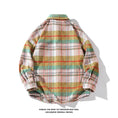 Load image into Gallery viewer, [BIGEMAN Series]★Shirt★ 2color Tops Long Sleeve Shirt Plaid Pattern Unisex Men's Large Size
