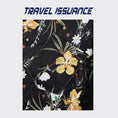 Load image into Gallery viewer, [TRAVEL ISSUANCE Series] ★Retro Shirt★ Floral Shirt Unisex Men's Loose Black Black
