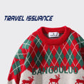 Gallery viewerに画像を読み込む, 【TRAVEL ISSUANCEシリーズ】★セーター★ 2color トップス クリスマス 男女兼用 メンズ レッド グリーン 鹿
