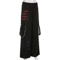 Load image into Gallery viewer, [HJIA Series] ★Casual Pants★ Bottoms Mine Style Steampunk Street Black Black High Waist
