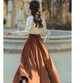 Load image into Gallery viewer, [XUANZI Series]★Skirt★ Bottoms Ladies Easy to match Simple Date Wedding Retro
