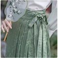 Load image into Gallery viewer, [Az Suna series] ★Chinese style skirt★ Bottoms Window skirt Chinese elements Chinese clothing Green Green SML Chinese clothing
