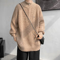 Load image into Gallery viewer, [Leonbinno Series]★Sweater★ 3color Knit Tops Unisex Men's Large Size Black Green Brown
