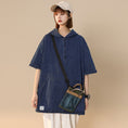 Load image into Gallery viewer, [CHAOMEICHEN Series] ★Tops★ 2color Parka Unisex Men's Blue Black Blue Black ML XL 2XL
