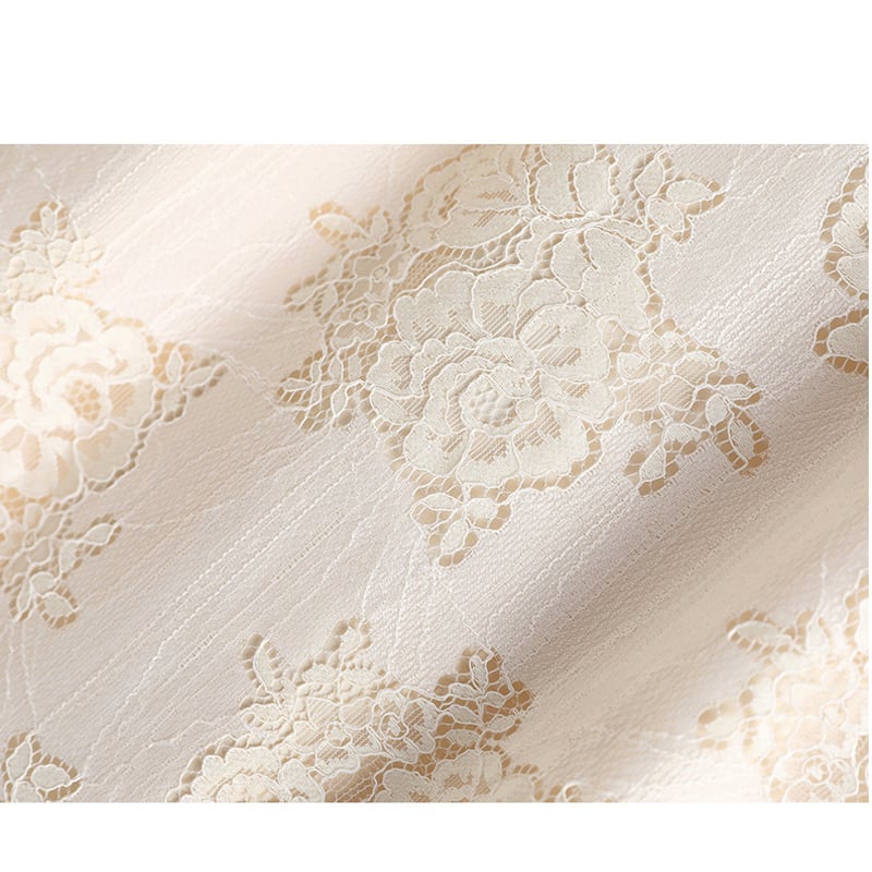 [PEIYA Series]★Lace China Dress★ One Piece Fireworks Festival Wedding Beige S M L XL Slimming Wear