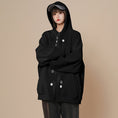 Load image into Gallery viewer, [Fujiiman Series]★Outer★ Parka 3color Unisex Men's Wine Red Black White
