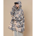 Load image into Gallery viewer, [Fujiiman Series] ★Jacket★ 3color Tops Outerwear Unisex Men's Large Size Plaid Pattern Loose
