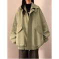 Load image into Gallery viewer, [SENSU Series]★Jacket★ 2color outerwear unisex men's green purple green purple casual
