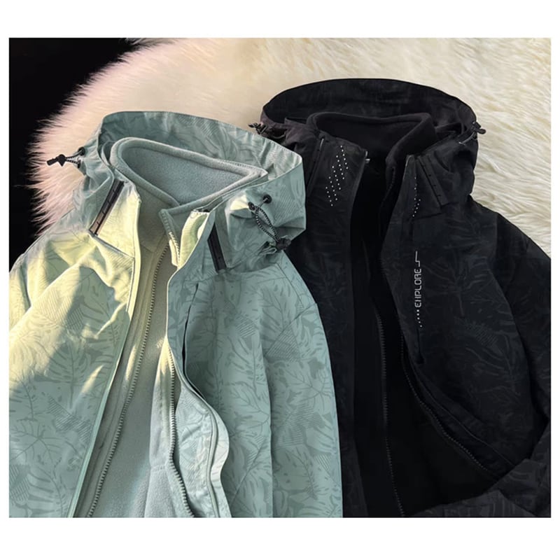 [PPDJ Series]★Winter Coat★ 6color Unisex Men's Large Size Climbing Clothes Hooded Autumn/Winter Clothes