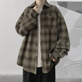 Load image into Gallery viewer, [Dannysdream Series]★Shirt★ 2color Tops Outerwear Unisex Men's Plaid Pattern ML XL 2XL
