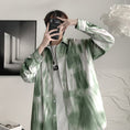 Load image into Gallery viewer, [Mushin Series]★Shirt★ 2color Black or Green Tops Print Fashion Stylish Large Size
