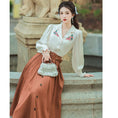 Load image into Gallery viewer, [XUANZI Series]★Skirt★ Bottoms Ladies Easy to match Simple Date Wedding Retro
