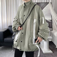 Load image into Gallery viewer, [Doon Series]★Jacket★ 3color Outerwear Unisex Men's Casual Loose Black Light Brown Green
