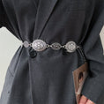 Load image into Gallery viewer, [Yu Wei Series] ★Belt★ Alloy 2color Accessory Small Retro Design Silver Gold
