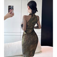 Load image into Gallery viewer, [Eighteen Impressions Series]★Cheongsam dress★ Slimming sexy SML short length retro Chinese style dress
