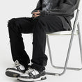 Load image into Gallery viewer, [BIGEMAN Series]★Denim pants★ 2color bottoms pants unisex men's large size black white
