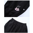 Load image into Gallery viewer, [Kokaisha --- Taiko series]★Casual pants★Bottoms Pants Fleece lining Raccoon Thick Warm Black Black SML XL
