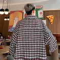 Load image into Gallery viewer, [BIGEMAN Series] ★Jacket★ 2color outer plaid pattern unisex men's black red
