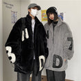 Load image into Gallery viewer, [Style Series] ★Outerwear★ 2color jacket unisex men's thick warm black gray black gray couple clothes
