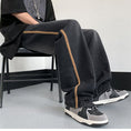 Load image into Gallery viewer, [V37 Series]★Denim pants★ 3color bottoms pants unisex men's blue black simple
