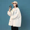 Load image into Gallery viewer, [Fujiiman Series] ★Jacket★ Outerwear 3color switching gray black white unisex easy to match
