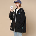 Load image into Gallery viewer, [SENSU Series]★Jacket★ 3color outerwear unisex men's hooded black white gray
