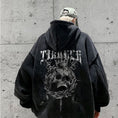 Load image into Gallery viewer, [Wong Port Series] ★Parker★ Tops Unisex Men's Skull Large Size Cool Harajuku Style
