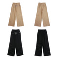 Load image into Gallery viewer, [Yang's Great Dream Series] ★Casual Pants★ 2color Pants Bottoms Designed Black Black Brown
