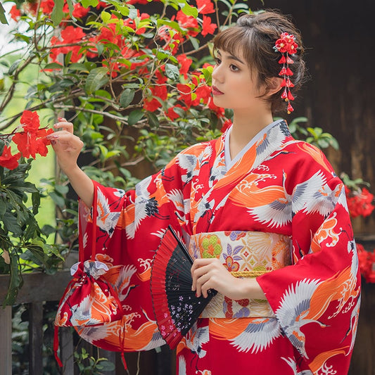 [Moonlight series] ★Yukata★ Yukata only Yukata Fireworks festival Festival Women Japanese style Date Improves temperament Red Red Cute