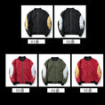 Load image into Gallery viewer, [5color] Jacket, Stadium Jacket, Sukajan, Unisex, Couple Clothes, Wing Embroidery, Fashion
