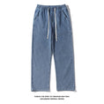 Load image into Gallery viewer, [BIGEMAN Series]★Denim pants★ 4color bottoms pants unisex men's large size plain simple
