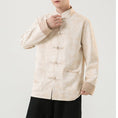 Load image into Gallery viewer, [JUNYI Series]★China style tops★ 5color outer shirt jacket suede unisex men's large size
