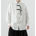 Load image into Gallery viewer, [JUNYI Series]★China style shirt★ Tops 3color Unisex Men's Large size Red Navy White
