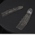 Load image into Gallery viewer, [Ko Qinglong Shu Series] ★China style earrings★ Pair earrings ladies accessories unique fringe fashion
