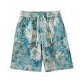 Load image into Gallery viewer, [WRZB Series]★Pants★ Oil Painting Style Shorts Shorts Unisex Men's Blue Blue Large Size
