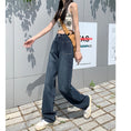 Load image into Gallery viewer, [SANMUZI Series] ★Denim Pants★ Bottoms Trousers Ladies Fashion Spring Summer Blue Blue
