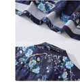 Load image into Gallery viewer, [TRAVEL ISSUANCE Series] ★Short Sleeve Shirt★ Aloha Shirt Okinawa Hawaii Tops Floral Shirt Unisex Men's Blue
