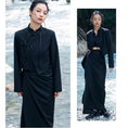 Load image into Gallery viewer, [Da Qinglong Shu Series] ★China style outerwear★ Blazer, mini length, Chinese buttons, Chinese clothes, black, slimming
