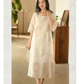 Load image into Gallery viewer, [Miss Fenny Series] ★Chinese style dress★ 3color Elegant Chinese clothes Tang suit Retro print Summer clothes Comfortable to the touch
