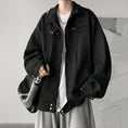 Load image into Gallery viewer, [TIAOTA series]★Jacket★ 3color outerwear unisex men's green black gray suede
