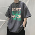 Gallery viewerに画像を読み込む, 【MAITEYOUシリーズ】★半袖Tシャツ★ 7color カジュアル トップス Tシャツ 男女兼用 メンズ 大きいサイズ  灰 緑 黒 青 白
