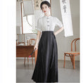 Load image into Gallery viewer, [EQD Series]★Chinese style shirt★ Tops, short sleeve shirts, Hanfu tops, summer clothes, simple, easy to match
