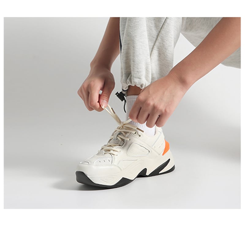 [HUANQIU Series]★Shoes★ 2color Size 35-40 Sneakers Sports Style Shoes White Beige White