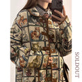 Load image into Gallery viewer, [FANMAN Series] ★Jacket★ Outerwear Cat Cat Unisex Men's Plaid Pattern Cute Loose
