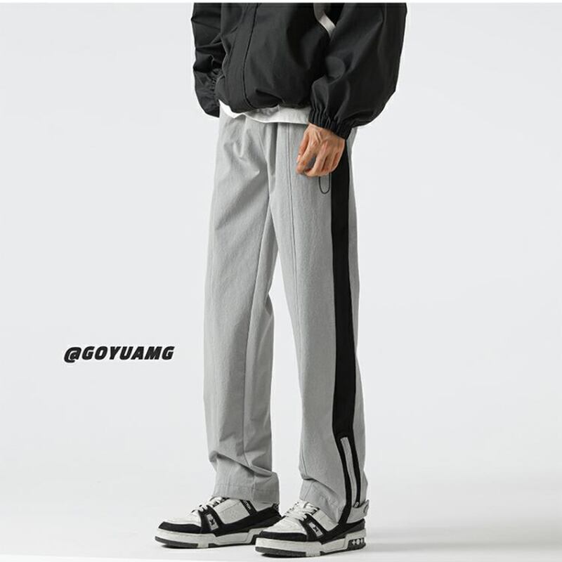 [TIAOTA Series]★Pants★ Casual Pants 2color Unisex Men's Gray Black Sports Style