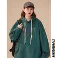 Load image into Gallery viewer, [Fujiman Series]★Parker★ 3color Tops Unisex Men's Green White Pink Thick Autumn Clothes Spring Clothes
