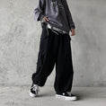 Load image into Gallery viewer, [Miyakoya Series]★Casual Pants★ 3color Brown or Green or Black Pants Bottoms Wide Pants Gaucho Pants
