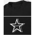 Load image into Gallery viewer, [BIGEMAN Series]★T-shirt★ Tops 3color Unisex Men's Large Size Simple Short Sleeve Star
