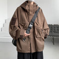 Load image into Gallery viewer, [HUICHUN Series]★Jacket★ 2color outerwear unisex men's large size black brown
