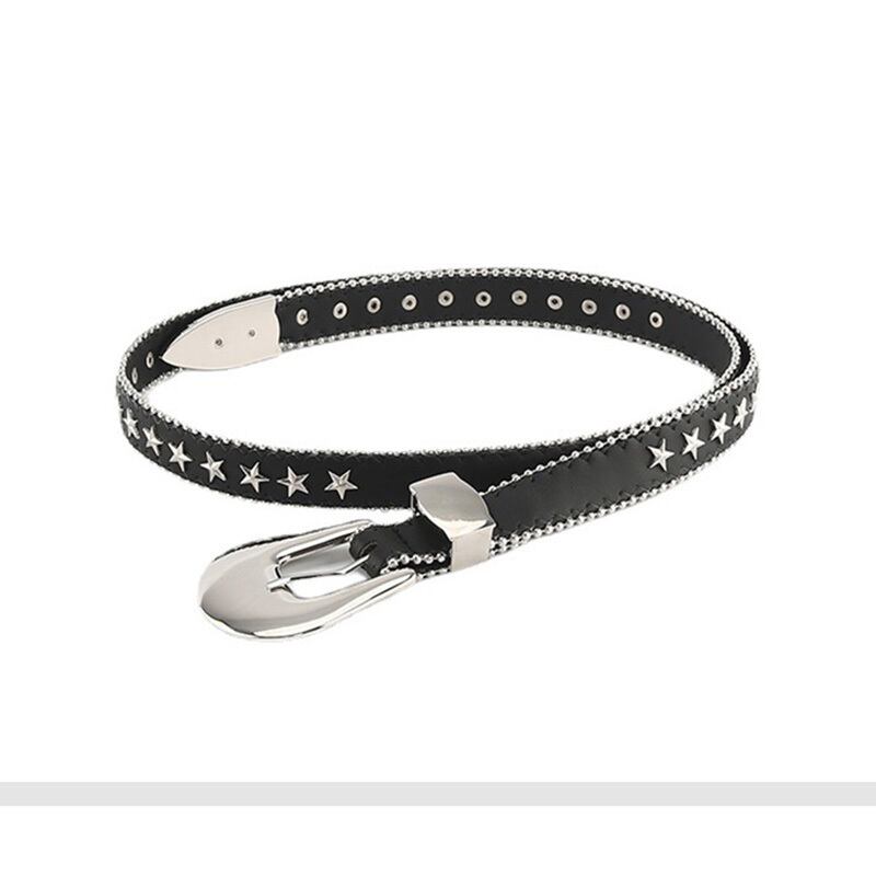 [Koseiryushu Series]★Belt★ Women's Accessories, Small Items, Decorations, Easy to Match, Stars, Metal PU